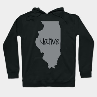 Illinois Native Pride IL Chicago Hoodie